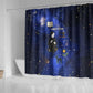 Harriet Powers Shower Curtain African American History - Galaxy Celestial Starry Night - Folk Art Quilter