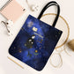 Harriet Powers Tote Bag African American History - Galaxy Celestial Starry Night - Folk Art Quilter