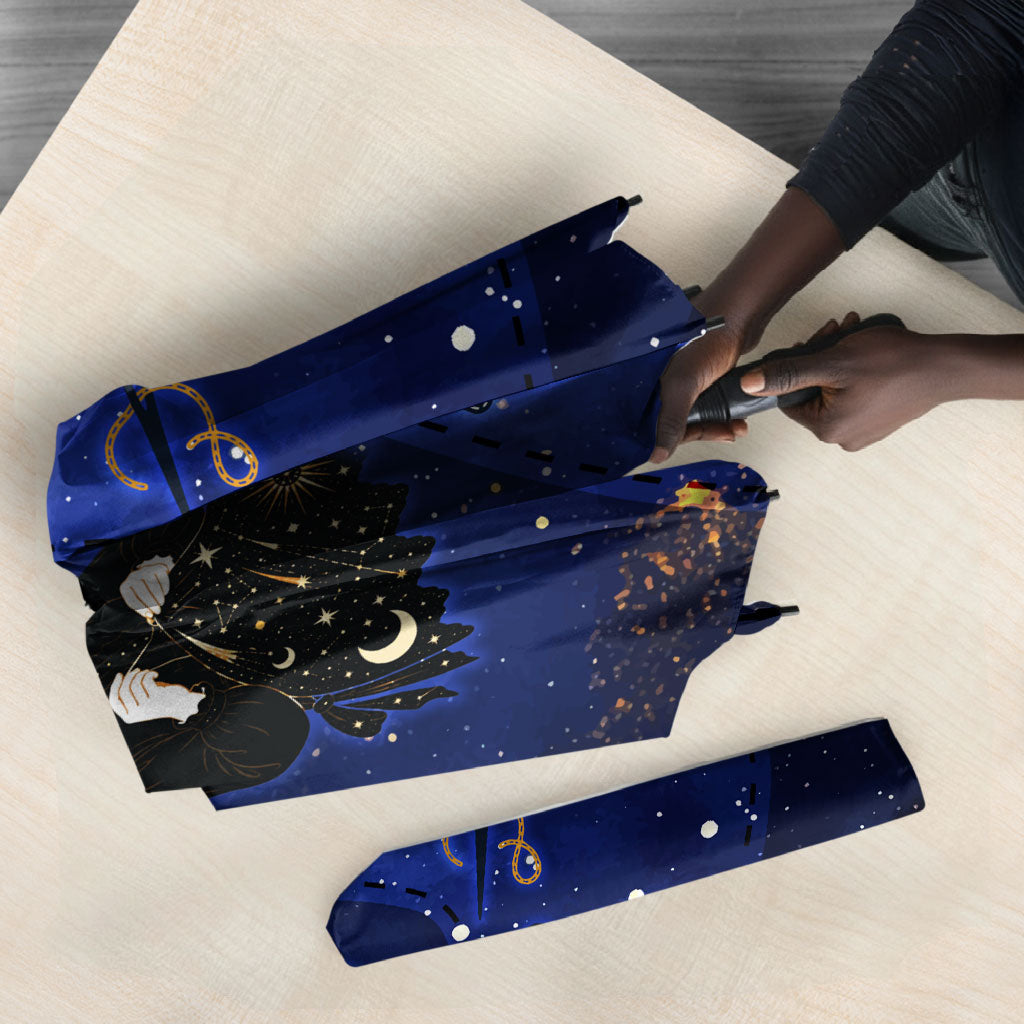 Harriet Powers Umbrella African American History - Galaxy Celestial Starry Night - Folk Art Quilter