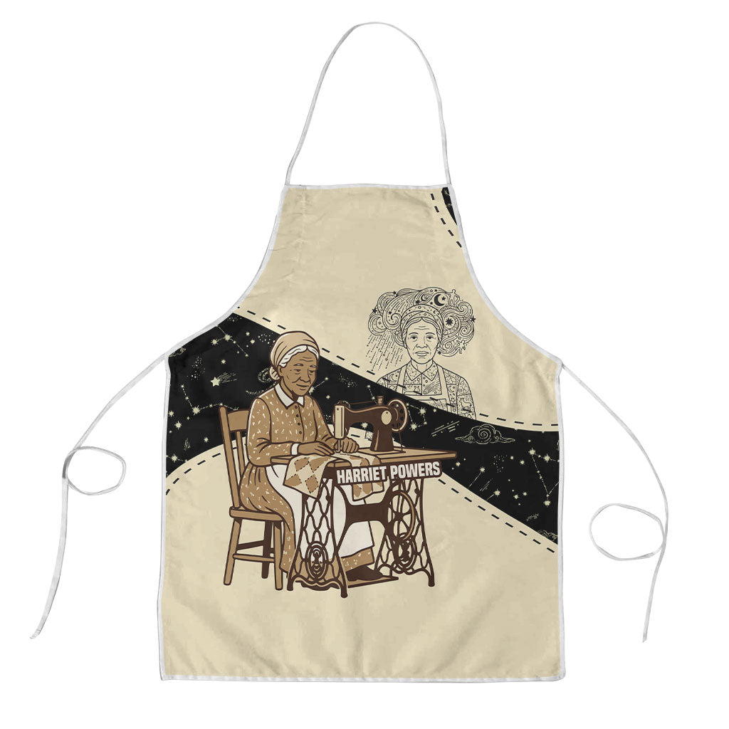 Harriet Powers Celestial Mystery Apron Vintage Line Art - African American Folk Quilt Pattern