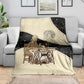 Harriet Powers Celestial Mystery Blanket Vintage Line Art - African American Folk Quilt Pattern