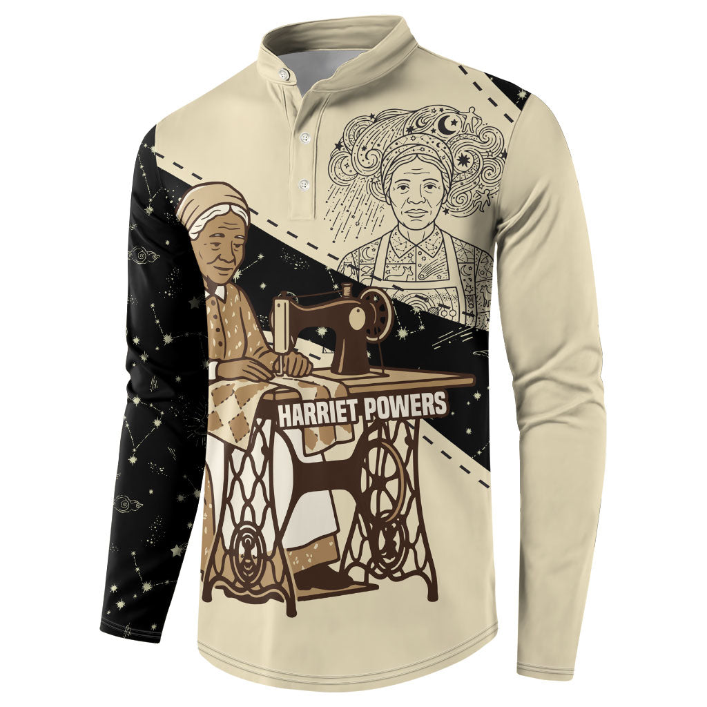 Harriet Powers Celestial Mystery Button Sweatshirt Vintage Line Art - African American Folk Quilt Pattern