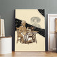 Harriet Powers Celestial Mystery Canvas Wall Art Vintage Line Art - African American Folk Quilt Pattern