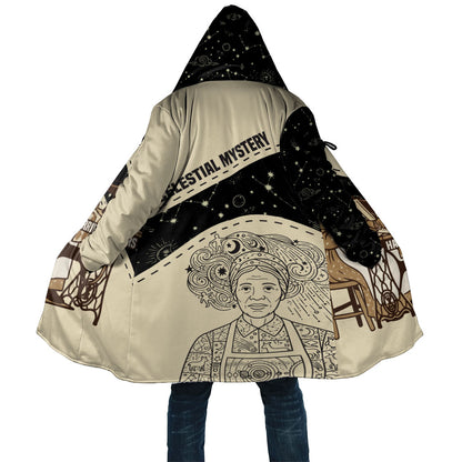 Harriet Powers Celestial Mystery Cloak Vintage Line Art - African American Folk Quilt Pattern