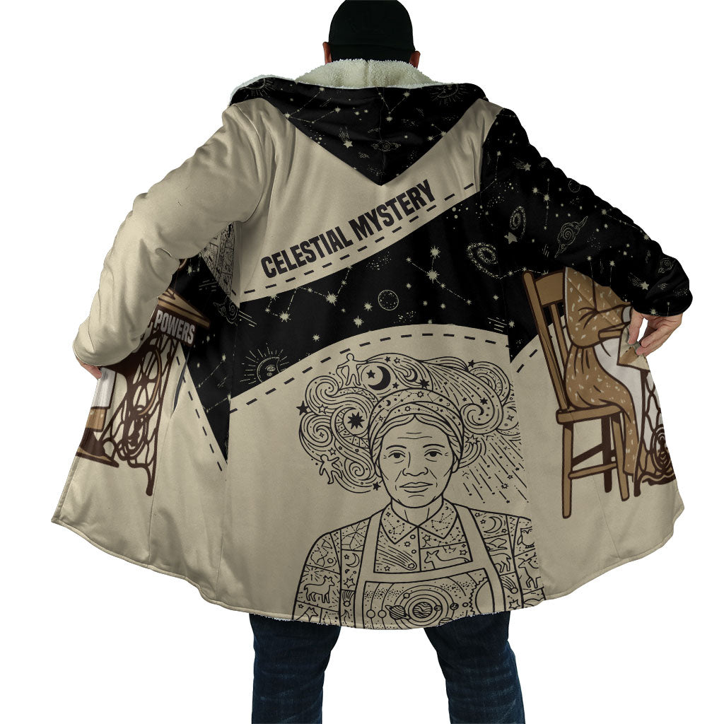 Harriet Powers Celestial Mystery Cloak Vintage Line Art - African American Folk Quilt Pattern