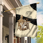 Harriet Powers Celestial Mystery Garden Flag Vintage Line Art - African American Folk Quilt Pattern