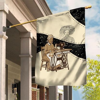 Harriet Powers Celestial Mystery Garden Flag Vintage Line Art - African American Folk Quilt Pattern