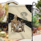 Harriet Powers Celestial Mystery Garden Flag Vintage Line Art - African American Folk Quilt Pattern