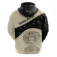 Harriet Powers Celestial Mystery Hoodie Vintage Line Art - African American Folk Quilt Pattern