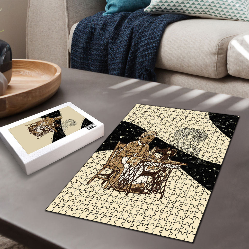 Harriet Powers Celestial Mystery Puzzle Vintage Line Art - African American Folk Quilt Pattern