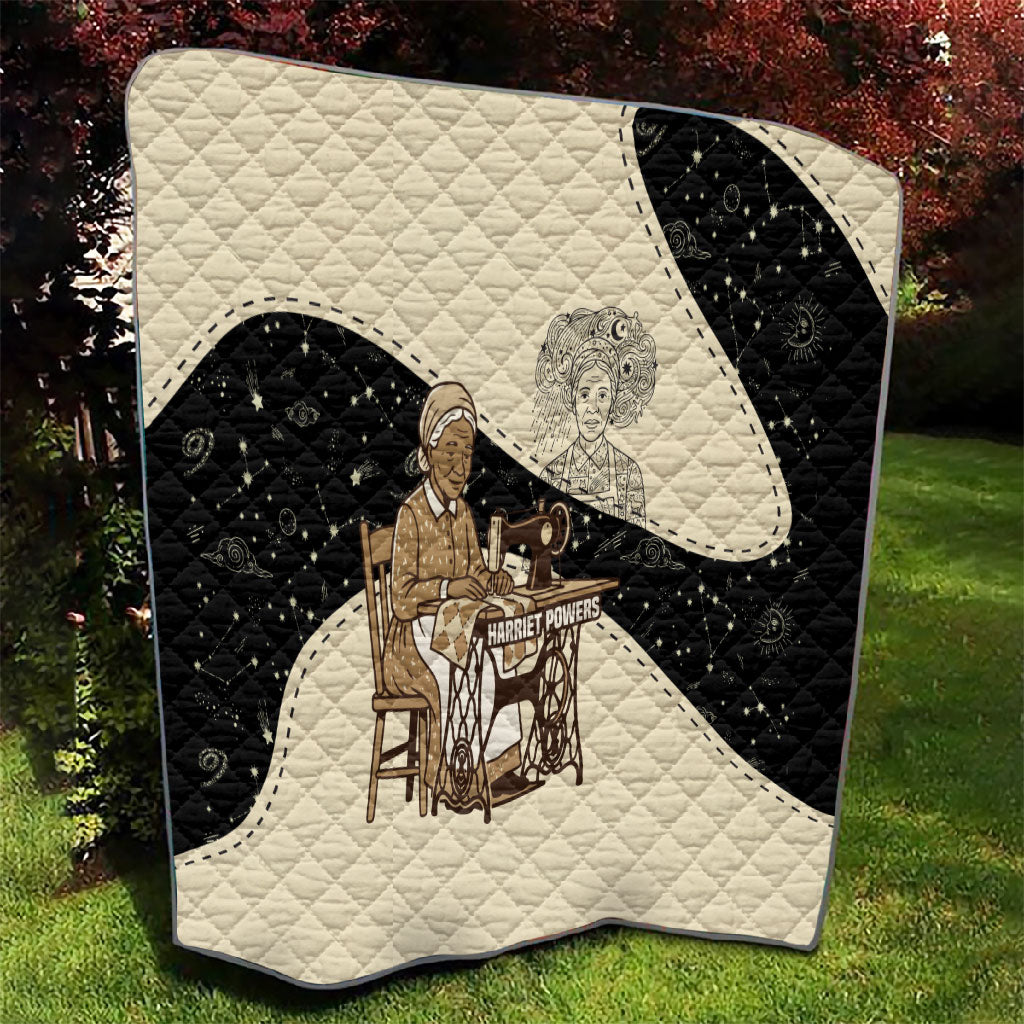 Harriet Powers Celestial Mystery Quilt Vintage Line Art - African American Folk Quilt Pattern