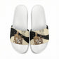 Harriet Powers Celestial Mystery Slide Sandals Vintage Line Art - African American Folk Quilt Pattern