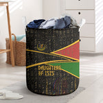 Daughters Of Isis Laundry Basket Ancient Egyptian Queen Hieroglyphic Art