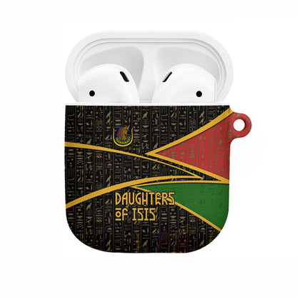 Daughters Of Isis AirPods Case Ancient Egyptian Queen Hieroglyphic Art