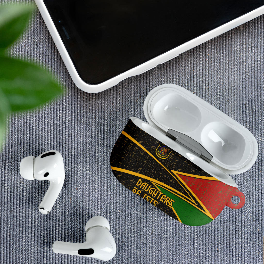Daughters Of Isis AirPods Case Ancient Egyptian Queen Hieroglyphic Art