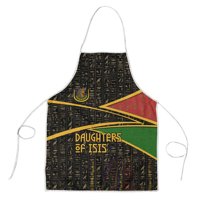 Daughters Of Isis Apron Ancient Egyptian Queen Hieroglyphic Art