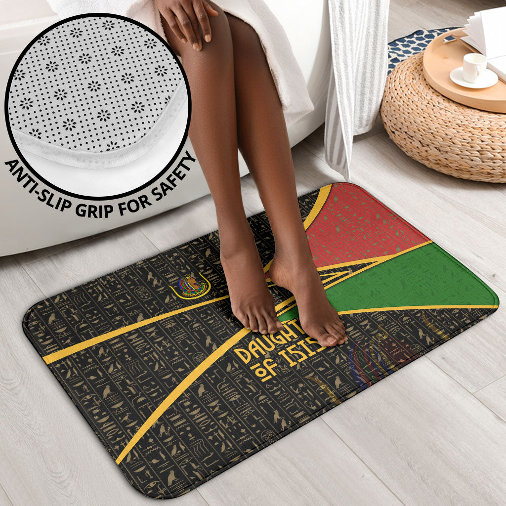 Daughters Of Isis Bathroom Set Ancient Egyptian Queen Hieroglyphic Art