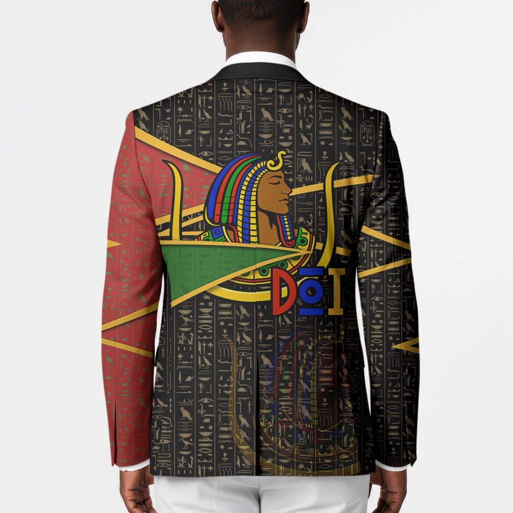Daughters Of Isis Blazer Ancient Egyptian Queen Hieroglyphic Art
