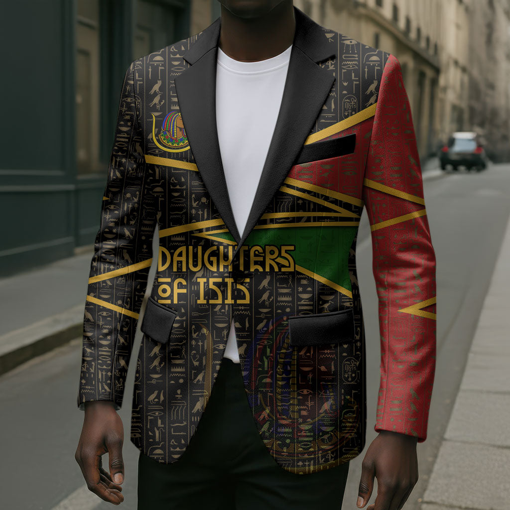 Daughters Of Isis Blazer Ancient Egyptian Queen Hieroglyphic Art