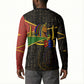 Daughters Of Isis Button Sweatshirt Ancient Egyptian Queen Hieroglyphic Art