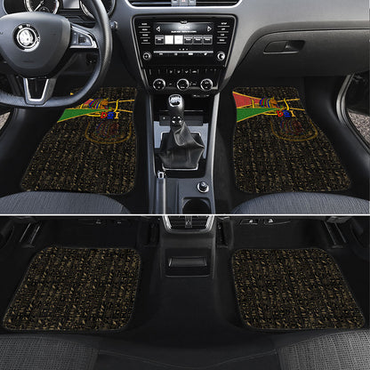 Daughters Of Isis Car Mats Ancient Egyptian Queen Hieroglyphic Art
