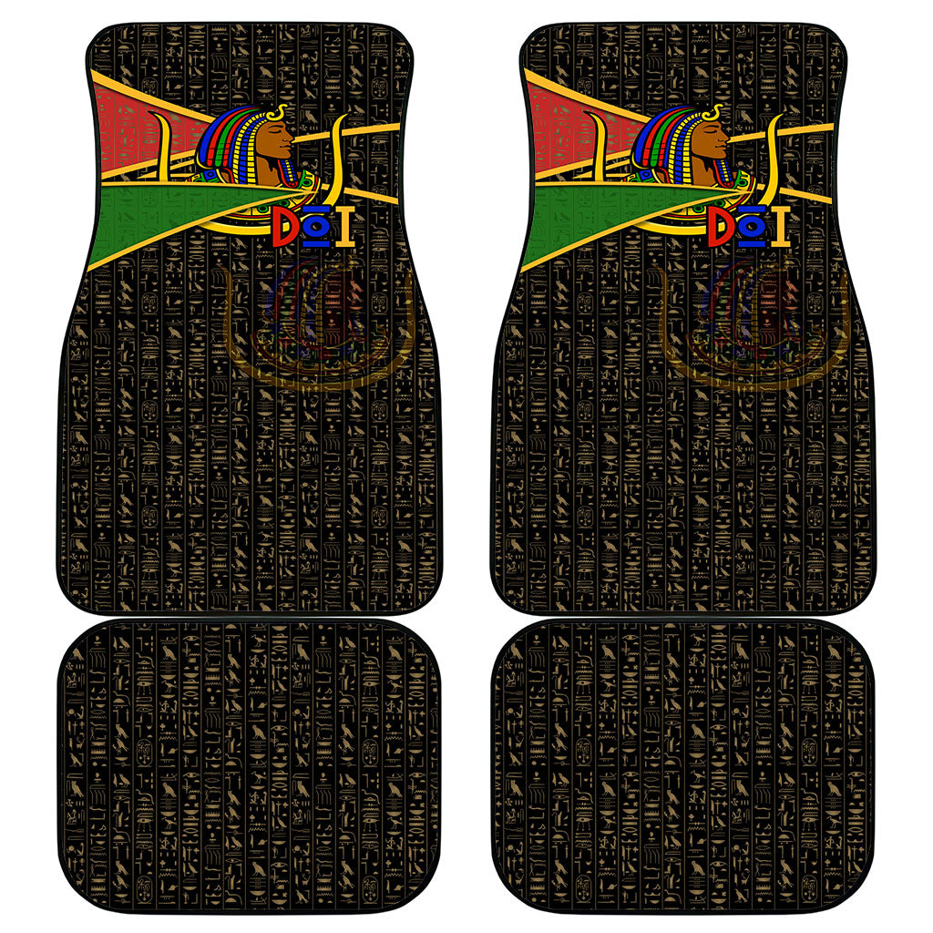 Daughters Of Isis Car Mats Ancient Egyptian Queen Hieroglyphic Art