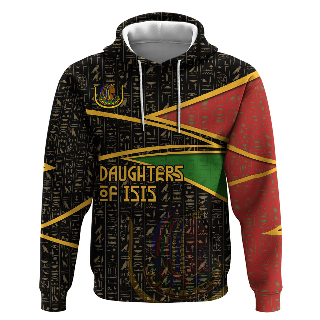 Daughters Of Isis Hoodie Ancient Egyptian Queen Hieroglyphic Art