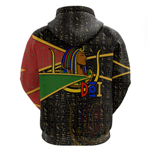 Daughters Of Isis Hoodie Ancient Egyptian Queen Hieroglyphic Art