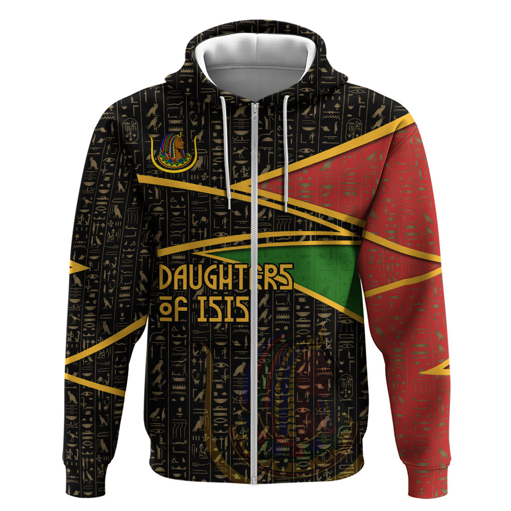 Daughters Of Isis Hoodie Ancient Egyptian Queen Hieroglyphic Art