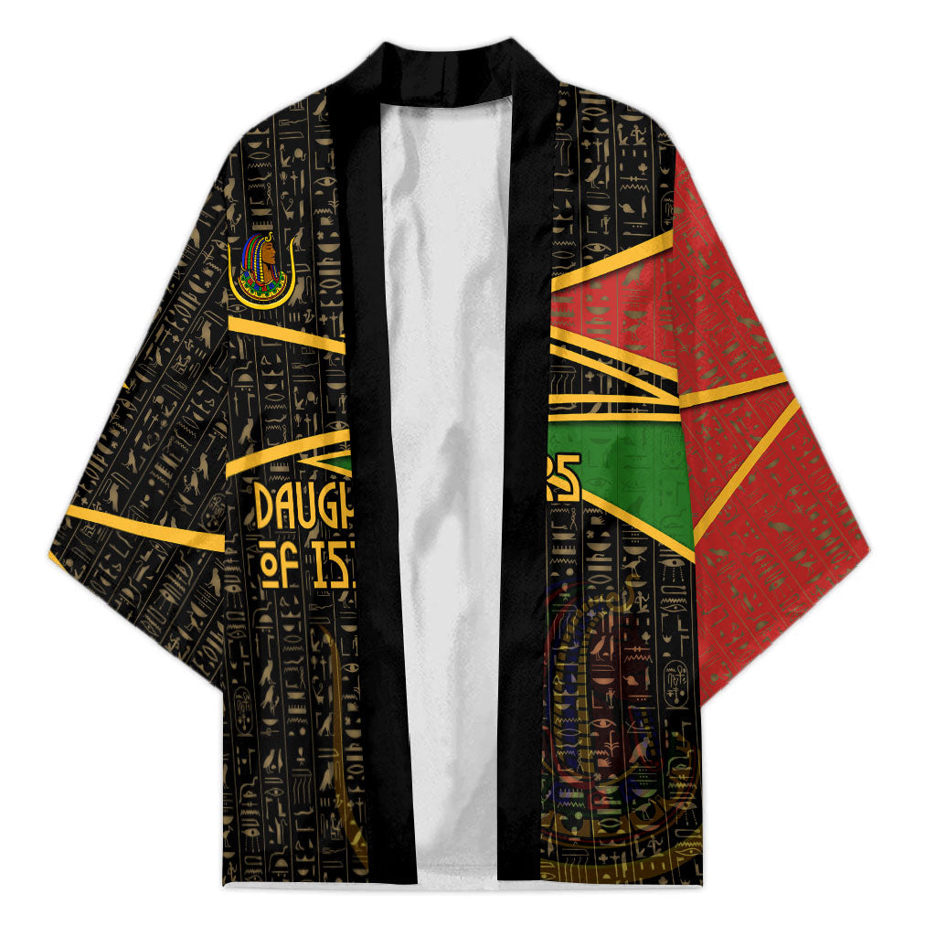 Daughters Of Isis Kimono Ancient Egyptian Queen Hieroglyphic Art