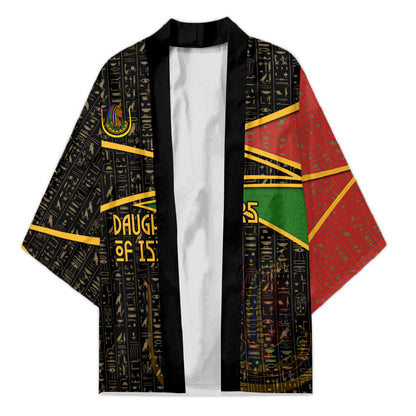 Daughters Of Isis Kimono Ancient Egyptian Queen Hieroglyphic Art