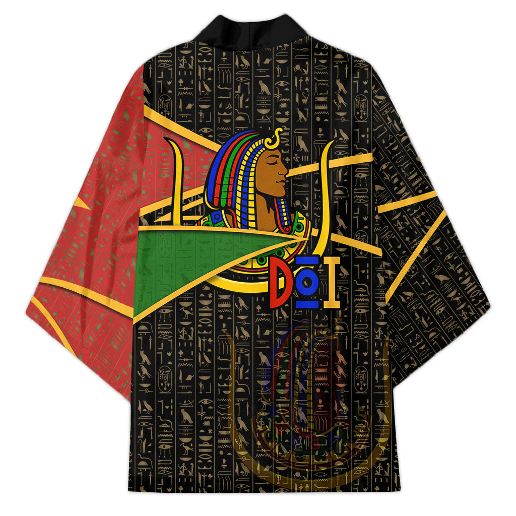 Daughters Of Isis Kimono Ancient Egyptian Queen Hieroglyphic Art