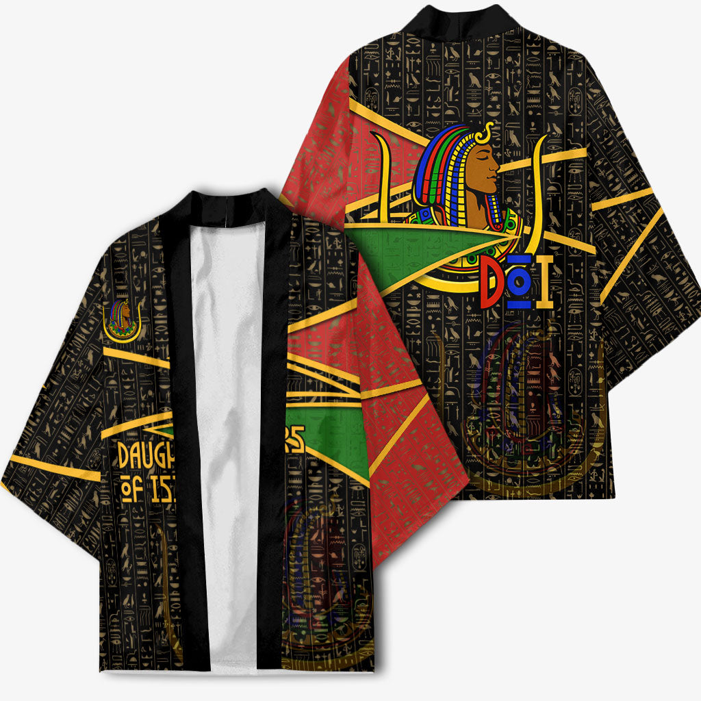 Daughters Of Isis Kimono Ancient Egyptian Queen Hieroglyphic Art