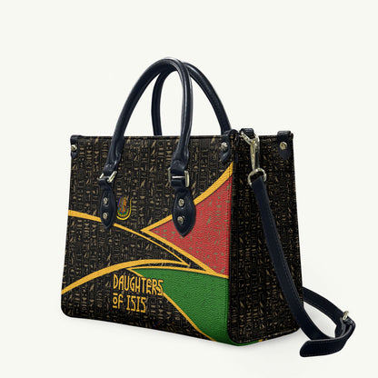 Daughters Of Isis Leather Bag Ancient Egyptian Queen Hieroglyphic Art