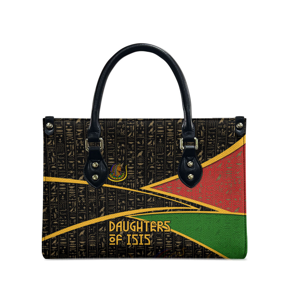 Daughters Of Isis Leather Bag Ancient Egyptian Queen Hieroglyphic Art