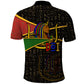 Daughters Of Isis Polo Shirt Ancient Egyptian Queen Hieroglyphic Art
