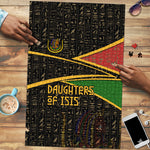 Daughters Of Isis Puzzle Ancient Egyptian Queen Hieroglyphic Art