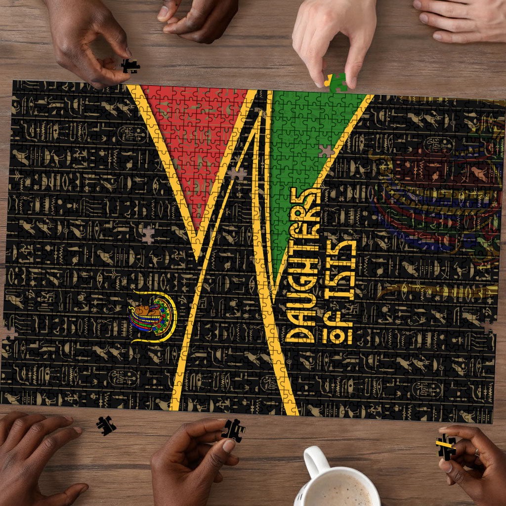 Daughters Of Isis Puzzle Ancient Egyptian Queen Hieroglyphic Art