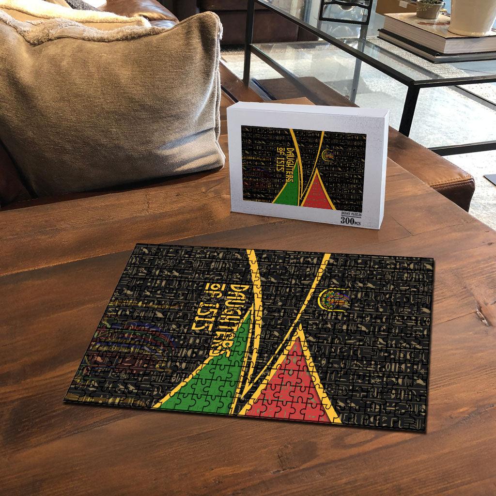Daughters Of Isis Puzzle Ancient Egyptian Queen Hieroglyphic Art