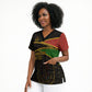 Daughters Of Isis Scrub Top Ancient Egyptian Queen Hieroglyphic Art