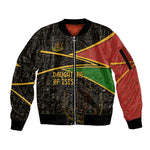 Daughters Of Isis Sleeve Zip Bomber Jacket Ancient Egyptian Queen Hieroglyphic Art