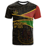 Daughters Of Isis T shirt Ancient Egyptian Queen Hieroglyphic Art