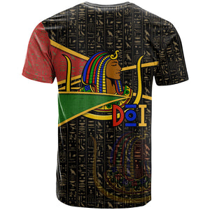 Daughters Of Isis T shirt Ancient Egyptian Queen Hieroglyphic Art