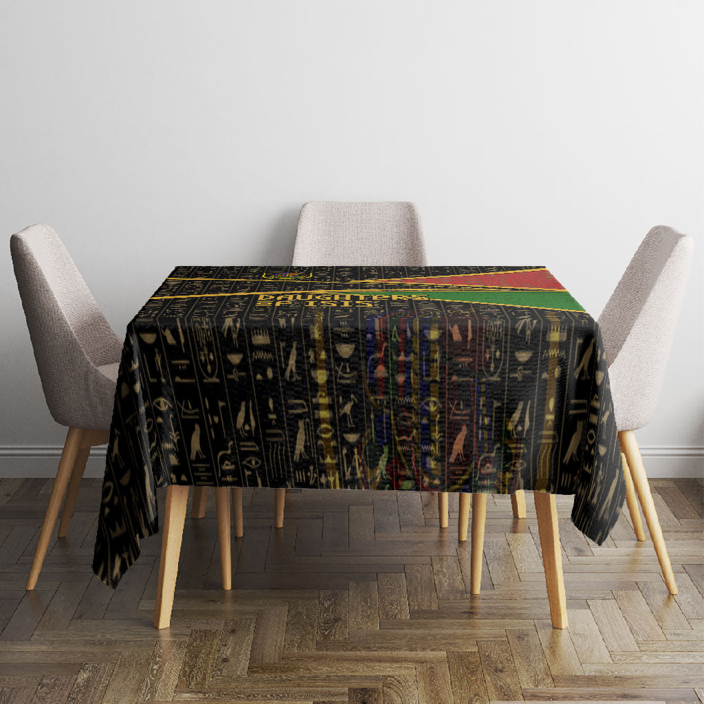 Daughters Of Isis Tablecloth Ancient Egyptian Queen Hieroglyphic Art