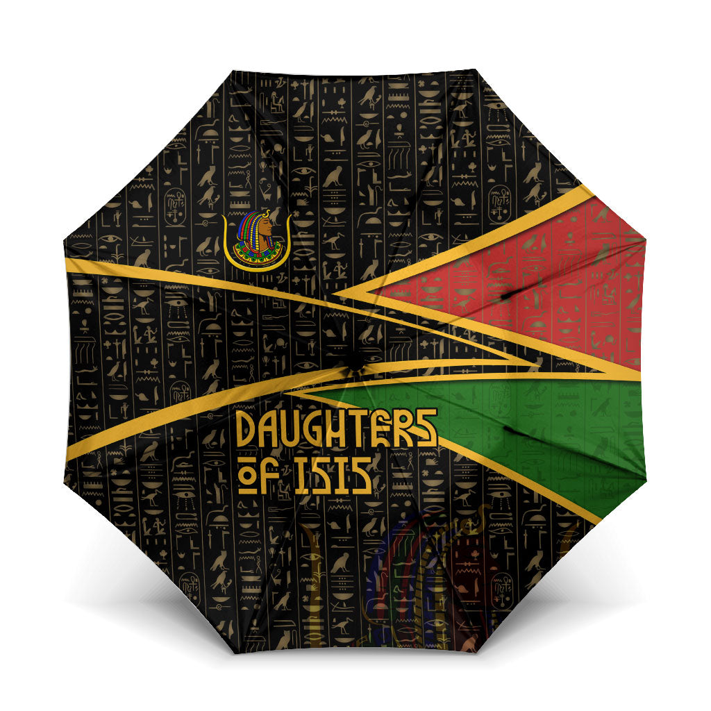 Daughters Of Isis Umbrella Ancient Egyptian Queen Hieroglyphic Art