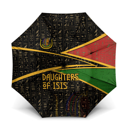 Daughters Of Isis Umbrella Ancient Egyptian Queen Hieroglyphic Art
