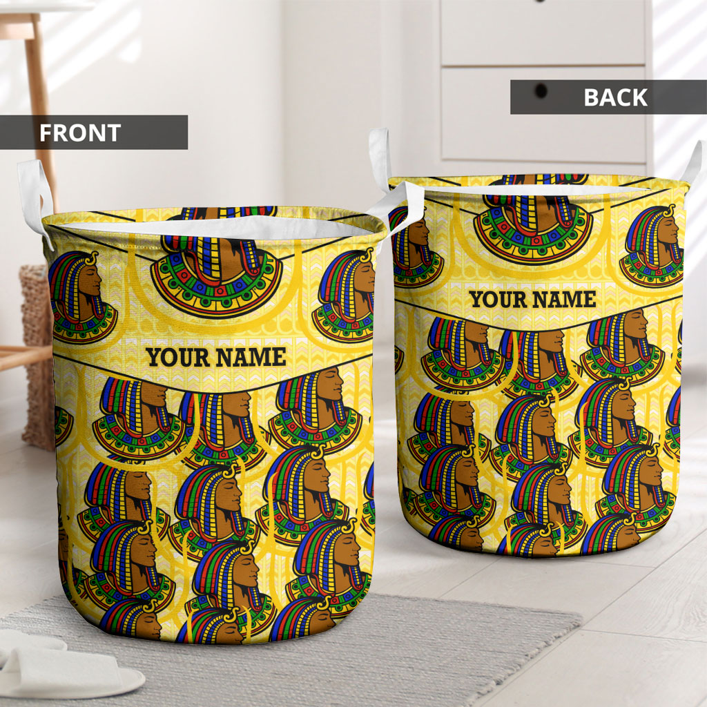 Personalized Daughters Of Isis Laundry Basket Ancient Egyptian Goddess Pharaoh