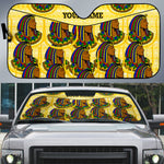 Personalized Daughters Of Isis Auto Sun Shade Ancient Egyptian Goddess Pharaoh