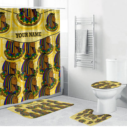 Personalized Daughters Of Isis Bathroom Set Ancient Egyptian Goddess Pharaoh