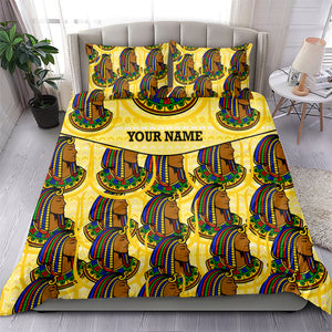 Personalized Daughters Of Isis Bedding Set Ancient Egyptian Goddess Pharaoh